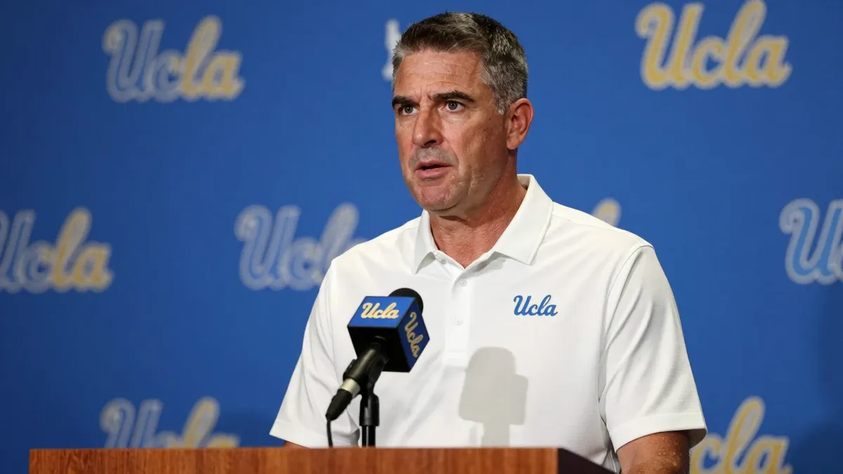 Former Los Angeles Lakers executive Tim Harris replaces Martin Jarmond as UCLA's new athletic director, tasked with...
