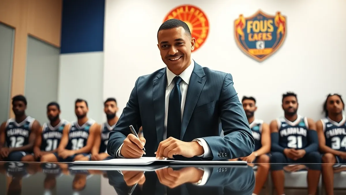 Los Angeles Lakers add former Knicks guard Quentin Grimes with a four-year, $60 million contract, boosting perimeter...