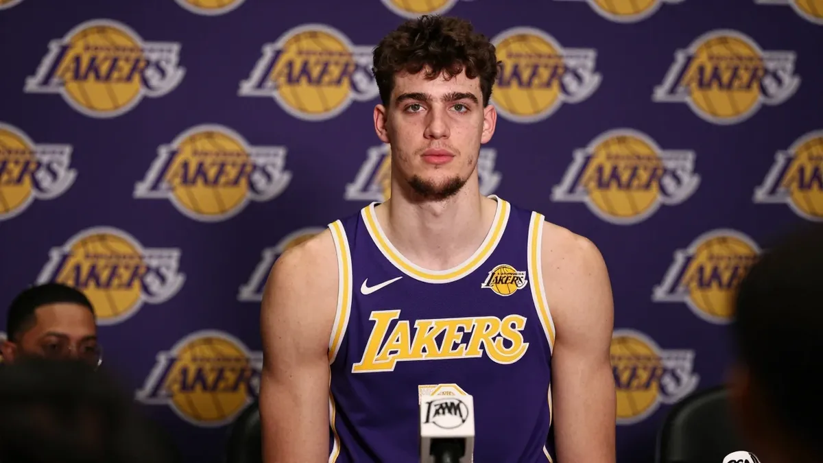The Los Angeles Lakers are reportedly interested in adding a young 7'0" center to their roster next to Luka Doncic