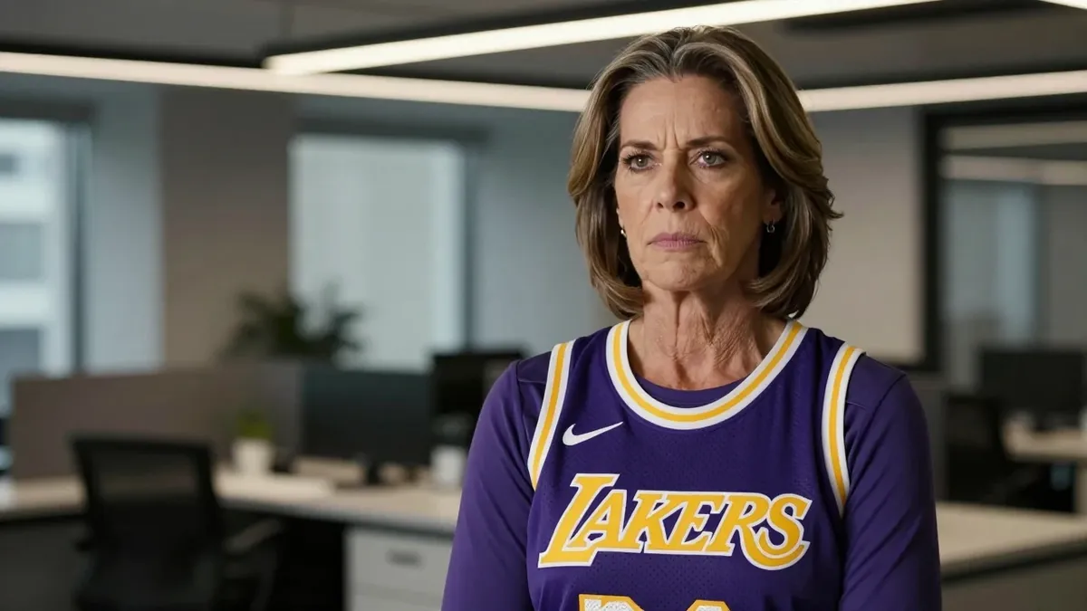 Jeanie Buss contests her brothers' vote to sell the Lakers' 17.8% stake to Bob Iger and Joshua Kushner, citing legal...