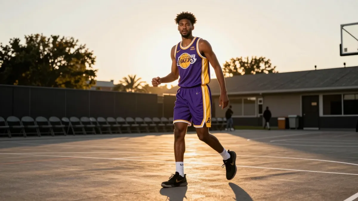 NBA insider Brett Siegel says the Los Angeles Lakers are unlikely to make any trades before the season starts, despite...